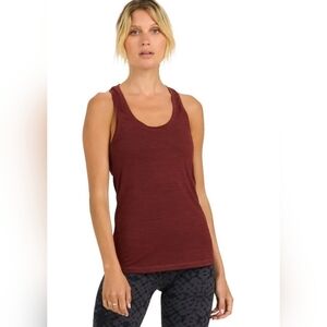 Vuori Women's Brick Lux Performance Racer Back Tank Top Shirt Size S Stretch